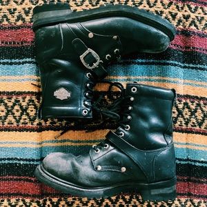 Men’s Lace Up Harley Davidson Boots
